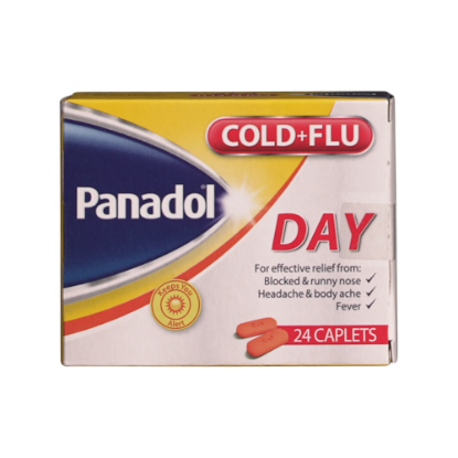 PANADOL COLD AND FLU DAY TAB 24TAB(YELLOW)