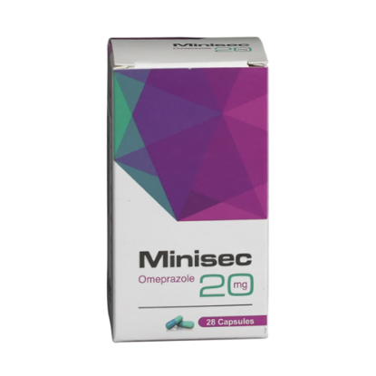 MINISEC 20MG 28CAPS