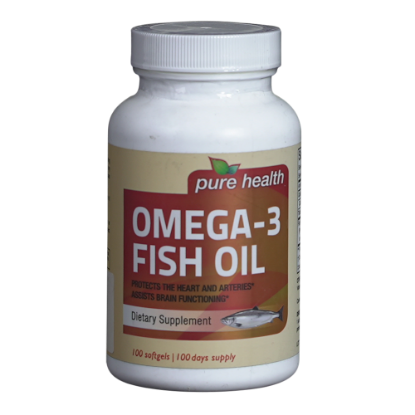 OMEGA 3 FISH OIL 100 CAP(PURE HEALTH)