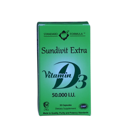 VITAMIN D-3 50000 IU (SUNDIVIT EXTRA)30 CAPSULES