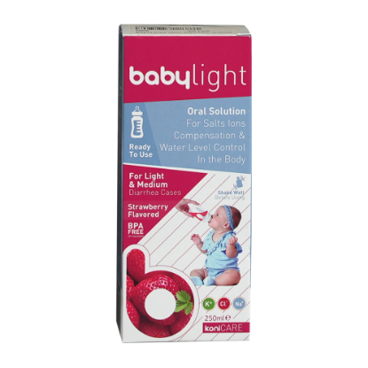BABYLIGHT ORAL SOLUTION (STRAWBERRY)250ML (KONICARE)