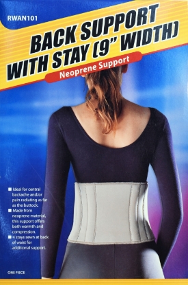 Makida Back Support With Stay (9' width)