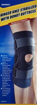 Hinged Knee Stabilizer With Dount Butterss